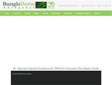 Tablet Screenshot of buzaglodantas.adv.br